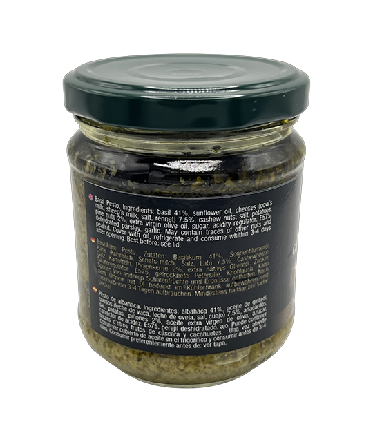 Genovese Pesto Italian Gluten Free 180g The Gourmet Boomer