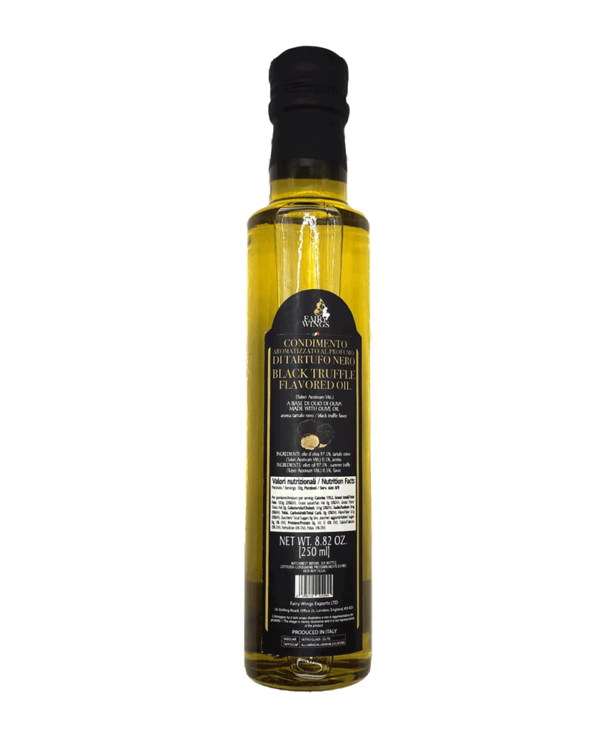 Italian Black Truffle Olive Oil Gluten Free Singapore