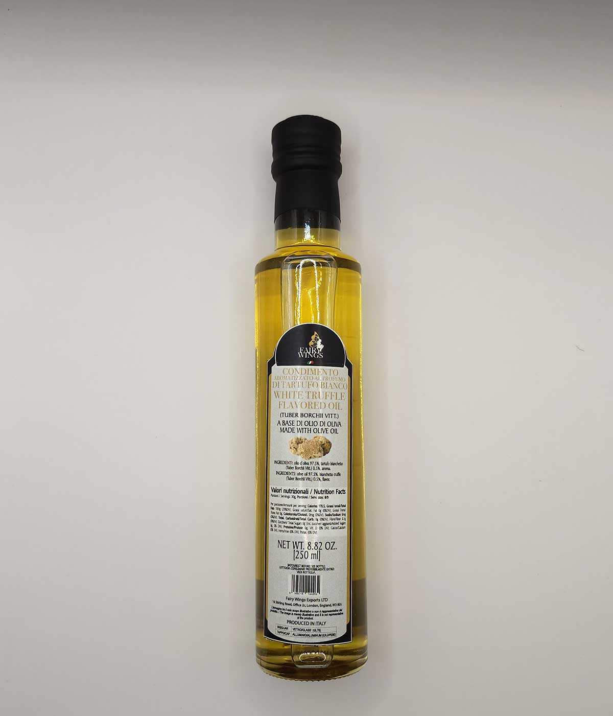 Italian White Truffle Olive Oil Gluten Free Singapore